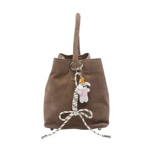D.A.T.E. Women Paniere Suede Handbag